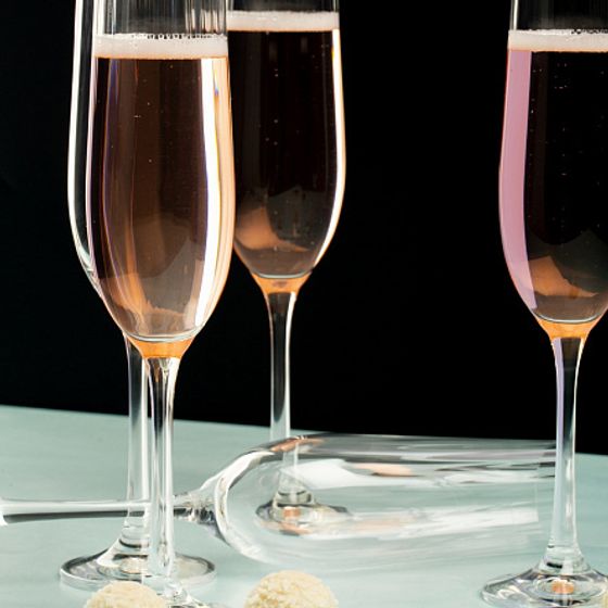 Набор бокалов для шампанского WATERFALL 6шт 190мл