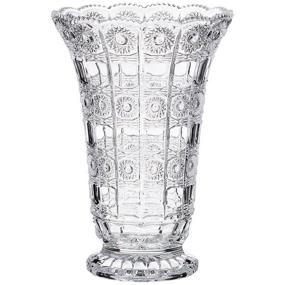 ВАЗА &quot;MUZA CRYSTAL&quot; ДИАМЕТР=17 СМ. ВЫСОТА=25 СМ.