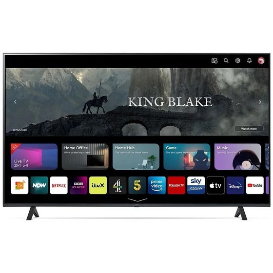Телевизор LED 55&quot; LG 55UR78006LK.ARUG черный 4K Ultra HD SmartTV