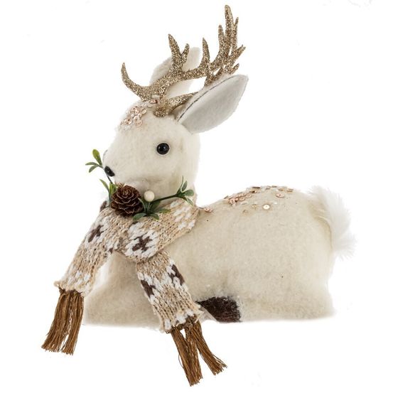 Фигурка декоративная &quot;Оленёнок&quot;, L22 W11 H25 см