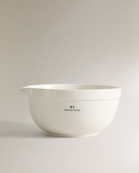 Stoneware mixing bowl