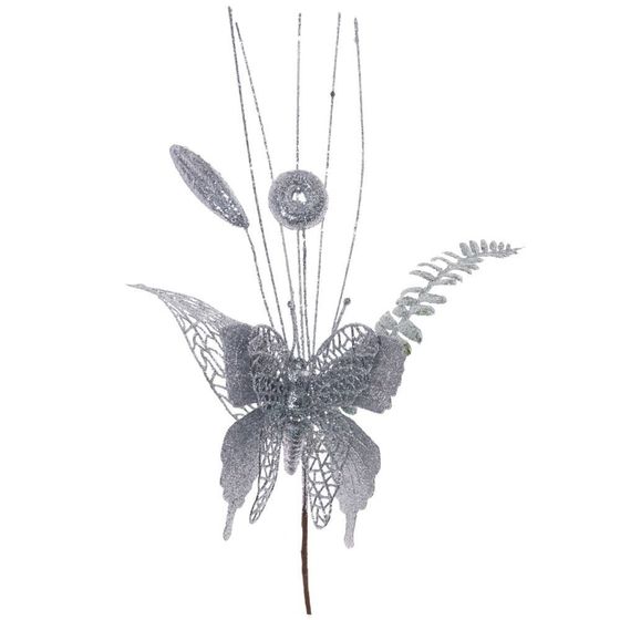 Изделие декоративное &quot;Бабочка&quot;, L18 W3 H38 см, 4в.