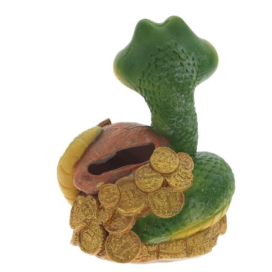 Копилка &quot;Змея&quot;, L7,5 W7 H10 см, 4в.