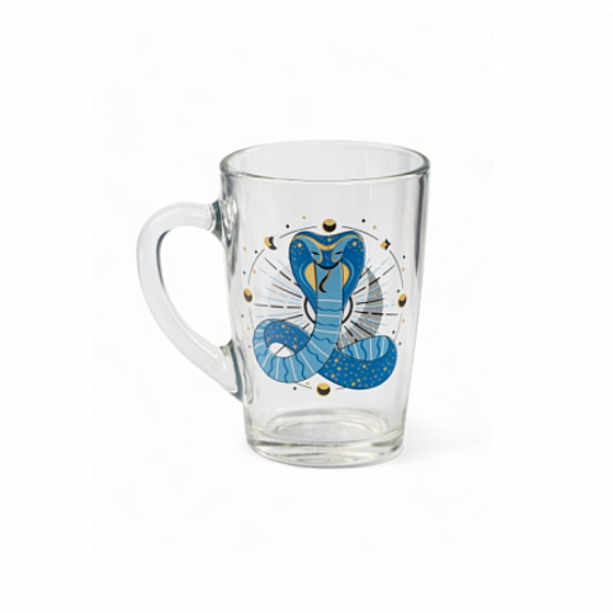 Кружка КАППУЧИНО МИСТИЧЕСКИЕ ЗМЕИ 300мл