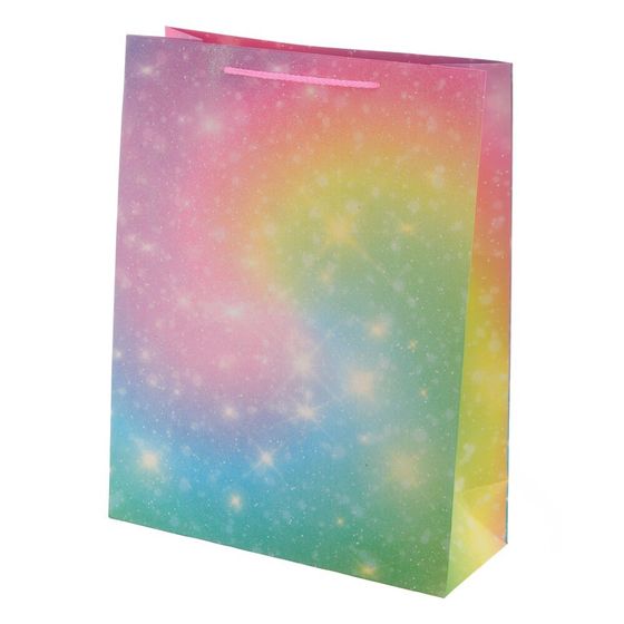 Пакет подарочный (бумага 210г/м2, блок микс 12шт), L31 W12 H39,5 см, 4в.