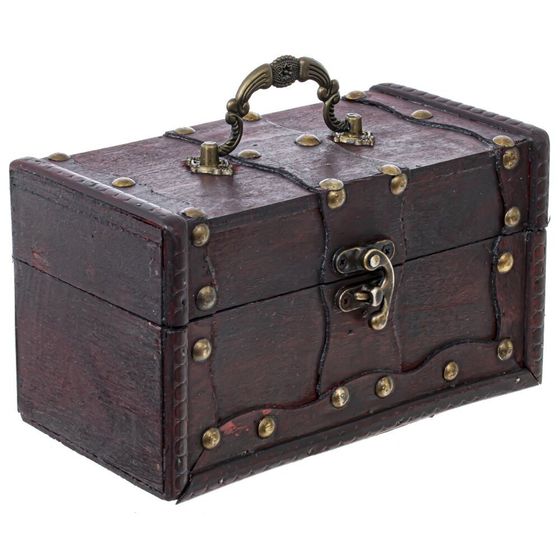 Шкатулка &quot;Сундук&quot;, Д18 Ш10 В10 см