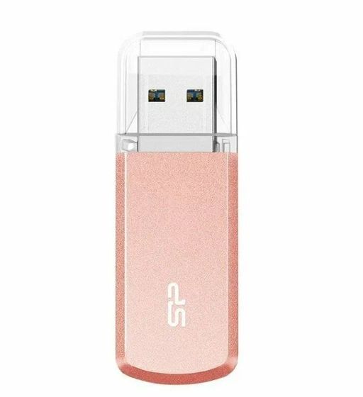 Флеш диск 128Gb Silicon Power Helios 202 SP128GBUF3202V1P USB 3.2 розовое золото