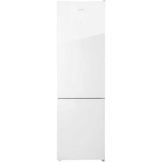 Холодильник Hiberg RFC-400DX NFGW inverter, белое стекло (двухкамерный)