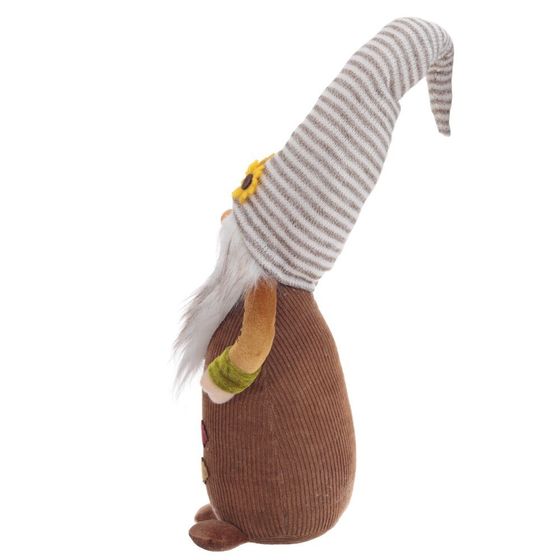 Игрушка набивная "Гном", L20 W13 H55 см, 1 штука, дизайн микс