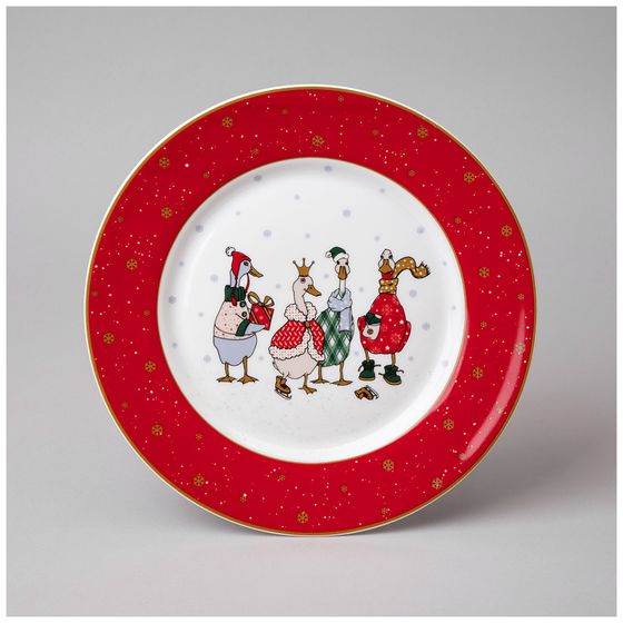 ТАРЕЛКА ОБЕДЕННАЯ LEFARD &quot;FAMILY CHRISTMAS&quot; 25 СМ