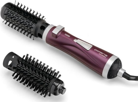 Фен-щетка Polaris PHS 1002 1000Вт фуксия