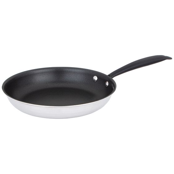 СКОВОРОДА C АНТИПРИГАРНЫМ ПОКРЫТИЕМ &quot;IRON CHEF&quot; AGNESS 22*4.4CM ТЕХНОЛОГИЯ 3-PLY, НЕРЖ.СТАЛЬ 18/10
