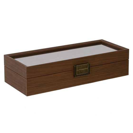 Шкатулка для часов, Д31 Ш12 В7,5 см