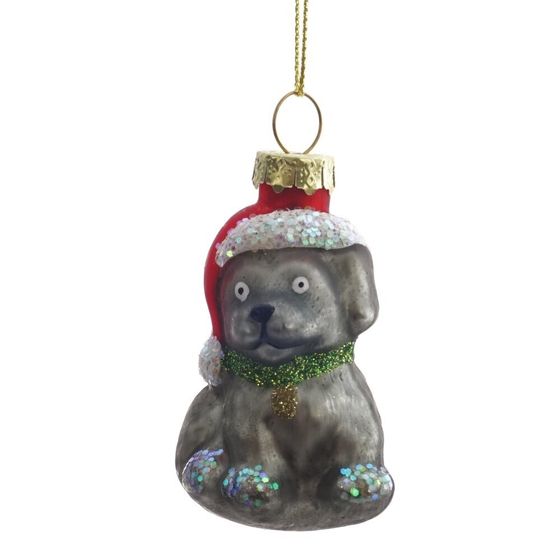 Украшение новогоднее &quot;Собачка&quot;,  L4 W4 H7 см, 2в.