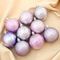 !09 Набор елочных шаров (набор 9 штук) «Перламутровое сияние» d=6 см, цвет сиреневый