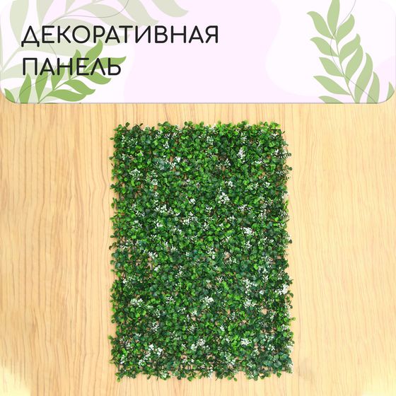 Декоративная панель, 60 × 40 см, «Белые колокольчики», Greengo