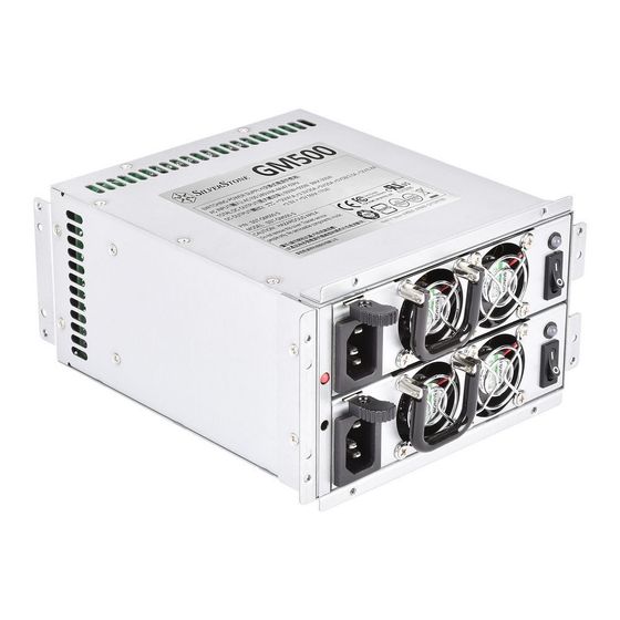 Блок питания 500W ATX Silverstone G540GM500S00210 4cm fan 20+4pin 4+4pin PCI-E 4xSATA 9xEIDE Floppy