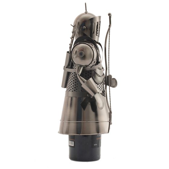 Подставка для бутылки &quot;Рыцарь&quot;, Д16 Ш13 В30 см