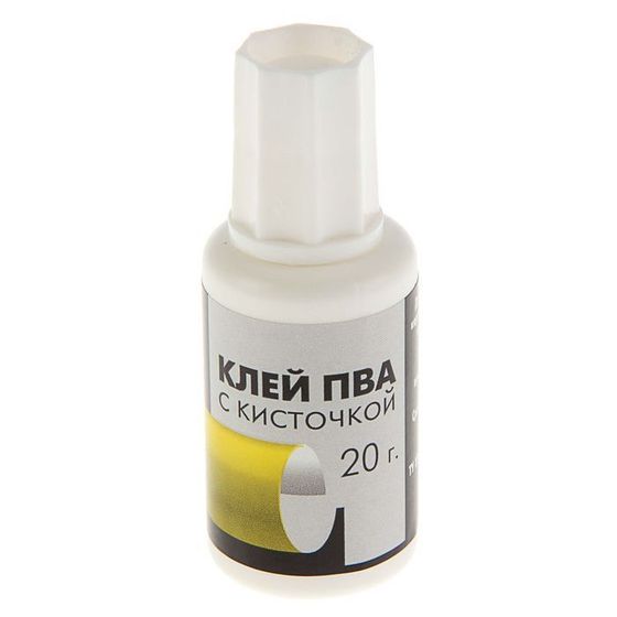 Клeй ПВА Гамма &quot;Эконом&quot;, 20 г, с кисточкой