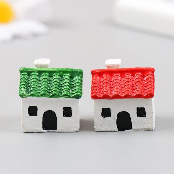 Фигурка для флорариума полистоун «Одноэтажный домик», 2.5×1.8×2.5 см