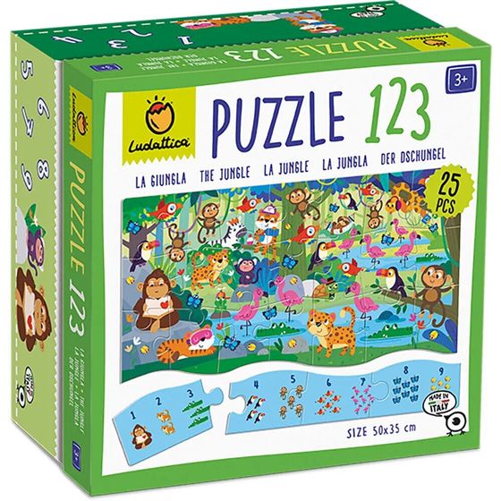 LUDATTICA Puzzle 123 The Jungle