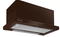 Вытяжка встраиваемая Gefest  ВО 4501 К4 коричневый/коричневое стело управлнение: ползунковое1М