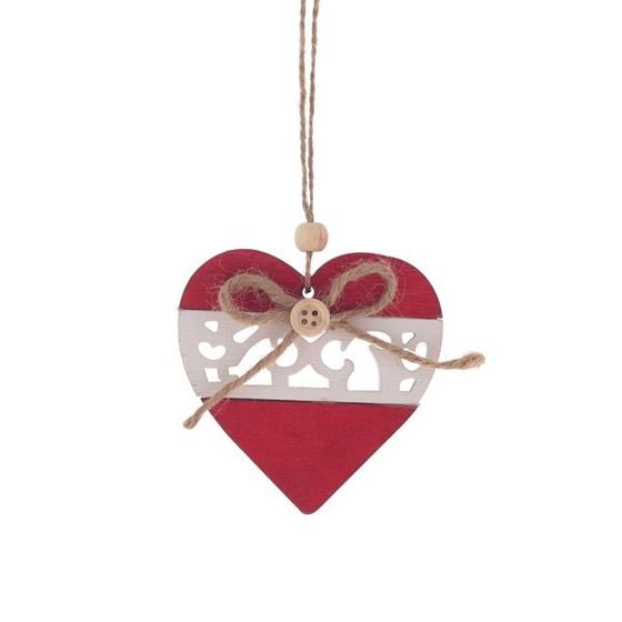 Украшение новогоднее &quot;Сердце&quot;, L8 W0,6 H8 см, 2в.