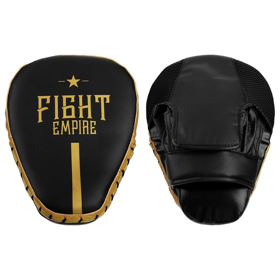 Лапа боксёрская FIGHT EMPIRE PRO, 1 шт., цвет чёрный/красный