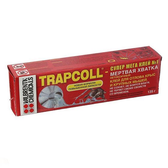 Клей от грызунов &quot;TRAPCOLL&quot;,  туба, 135 г