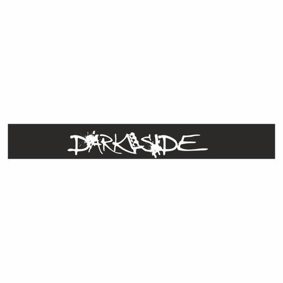 Полоса на лобовое стекло &quot;DARK SIDE&quot;, черная, 130 х 17 см