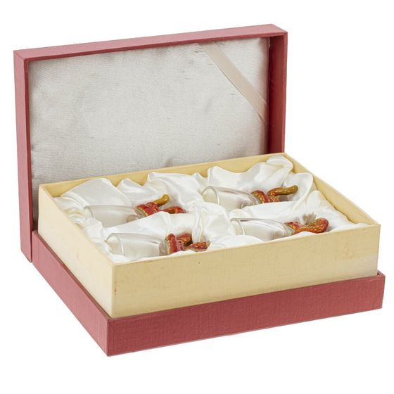 Набор из 4-х стопок &quot;Змея&quot;, 30 мл