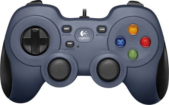 Геймпад Logitech F310 черный/синий (940-000110/940-000138)