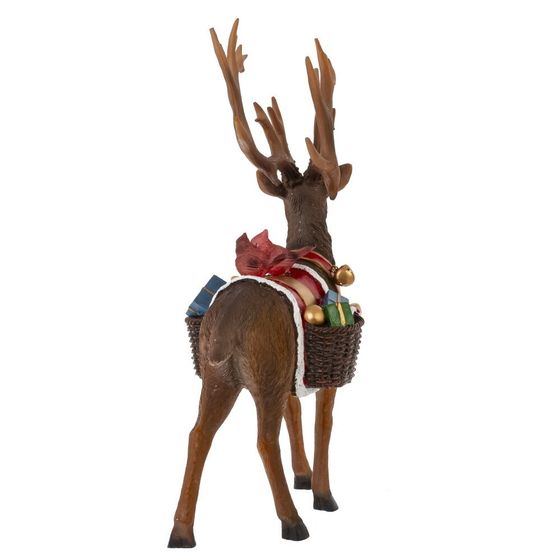 Фигурка декоративная с подсветкой &quot;Олень&quot;, L23 W12 H32 см,  (2хAAA н/п)