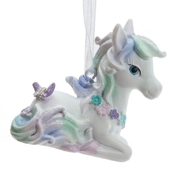 Фигурка декоративная подвесная &quot;Лошадка&quot;, L7 W2,5 H6 см, 2в.