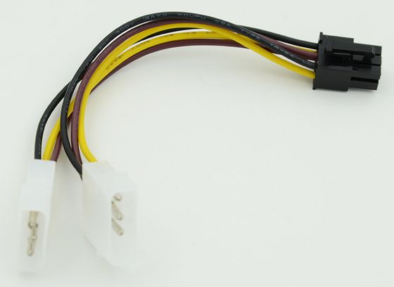 Кабель питания Molex 8980 - PCI-E 6pin, 0.15м