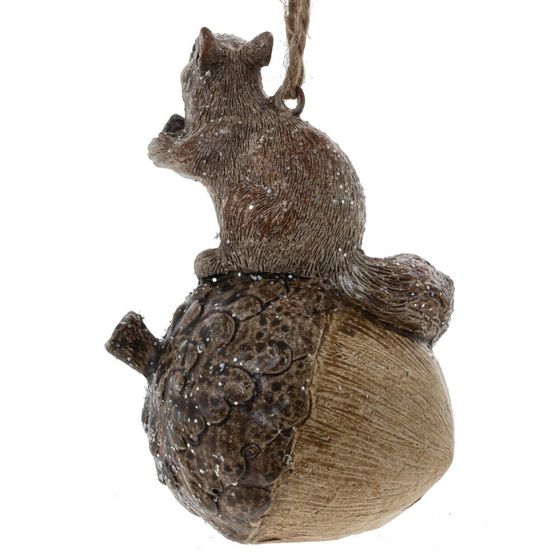 Изделие декоративное подвесное &quot;Белочка&quot;, L7 W6 H9,5 см, 2в.