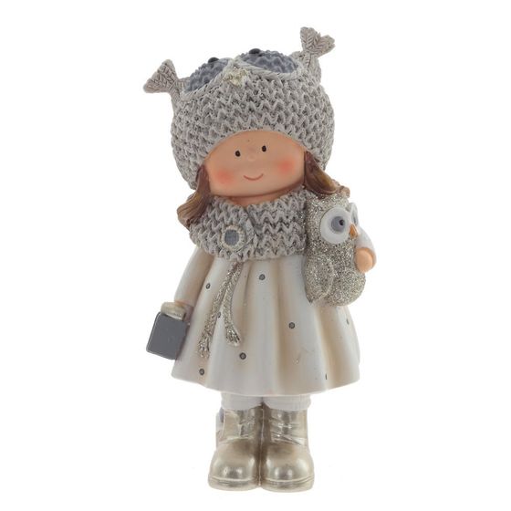 Фигурка декоративная &quot;Мальчик/Девочка&quot;, L5,5 W4,5 H11,5 см, 4в.