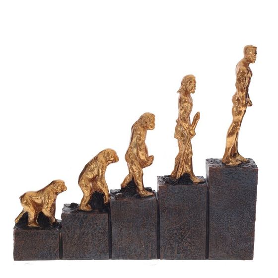 Фигурка декоративная &quot;Эволюция человека&quot;, L21 W4 H19,5 см