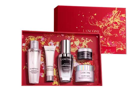 LANKOU Year Of The Dragon Limited Edition Small Black Bottle Box Skincare Sets Brightening Moisturizing And Hydrating