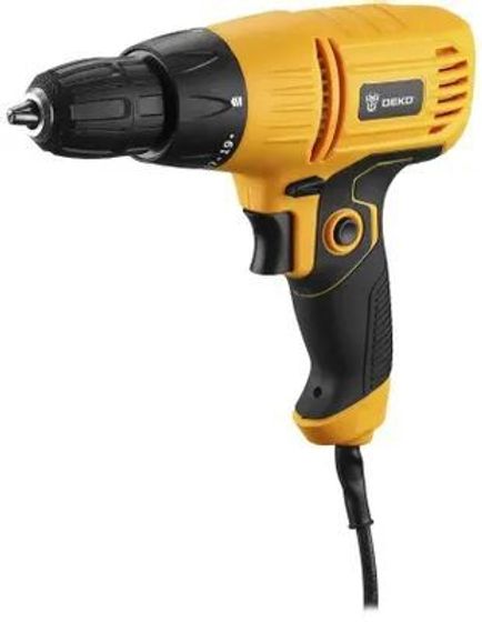 Дрель-шуруповерт аккумуляторная Deko DKD500 500Вт (кейс) (083-1002)