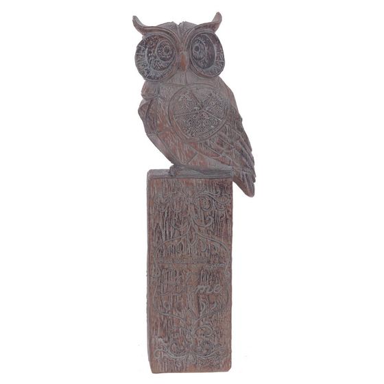 Фигурка декоративная &quot;Сова&quot;, Д9 Ш7,5 В23 см