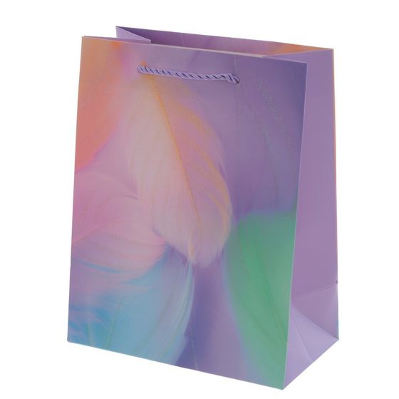 Пакет подарочный (бумага 210г/м2, блок микс 12шт), L18 W10 H23 см, 4в.