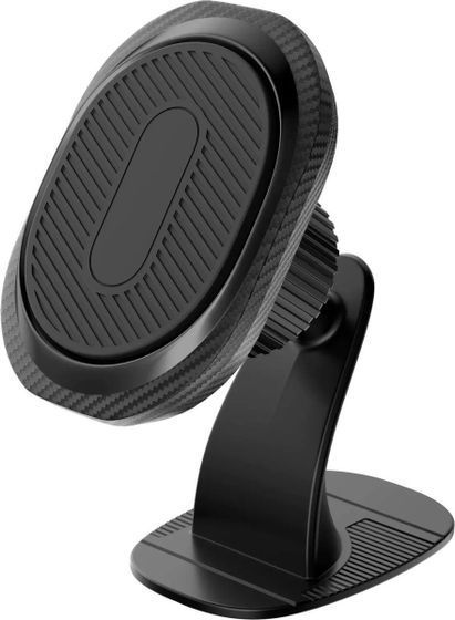 Держатель Wiiix HT-410T11mg-KVADRO-B магнитный для смартфонов черный