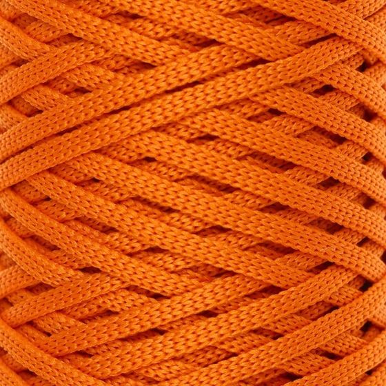 Шнур для вязания &quot;Классика&quot; 100% полиэфир 3мм 100м (125 оранжевый)