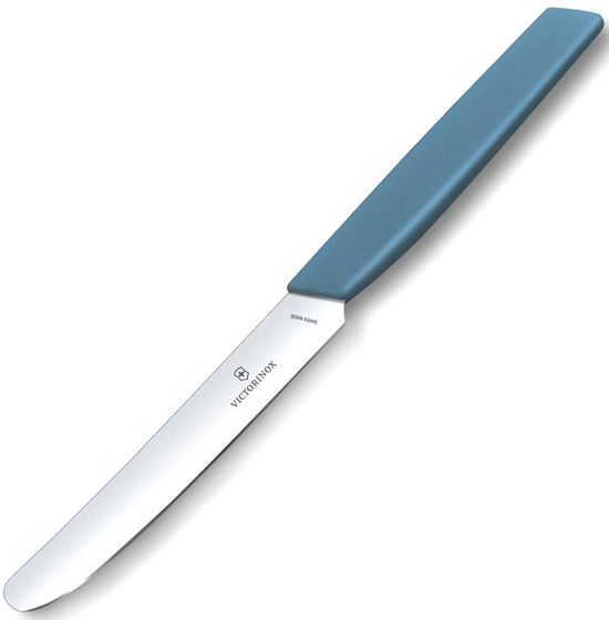 Нож столовый Victorinox Swiss Modern 11см синий (6.9006.112)