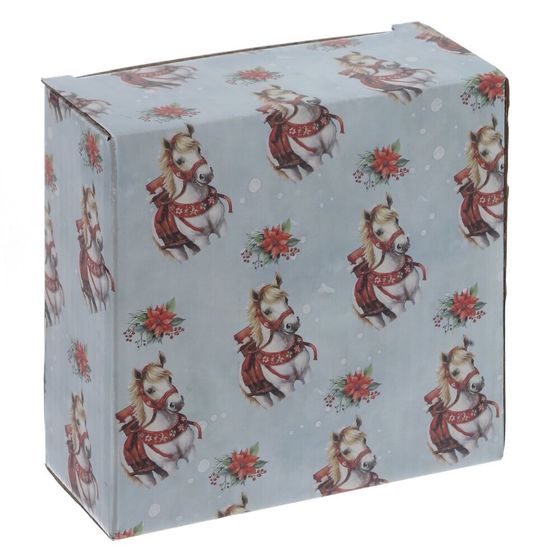 Набор из 2 шт: Салатник &quot;Лошадь&quot;, 260/150 мл, L11 W11 H4/4,5 см