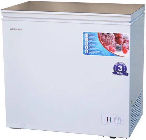 Морозильный ларь Willmark CF-380G белый 365л стек.кр