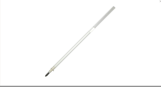 !Стержень гелевый 4 штуки CROWN «Hi-Jell Pastel», 138 мм, БЕЛЫЙ, 0,8 мм, линия письма 0,5 мм, HJR-200P