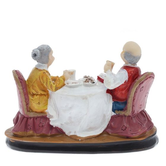 Фигурка декоративная &quot;Бабушка с дедушкой&quot;, L11 W6 H8 см