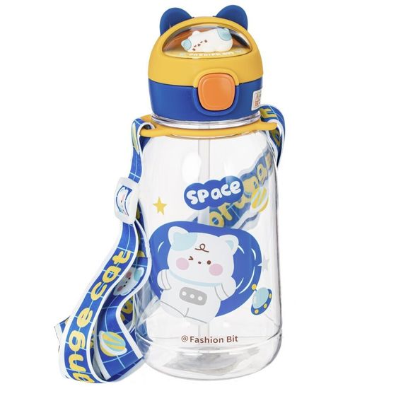 Бутылка, 750 мл, L9 W9 H21 см, дизайн микс